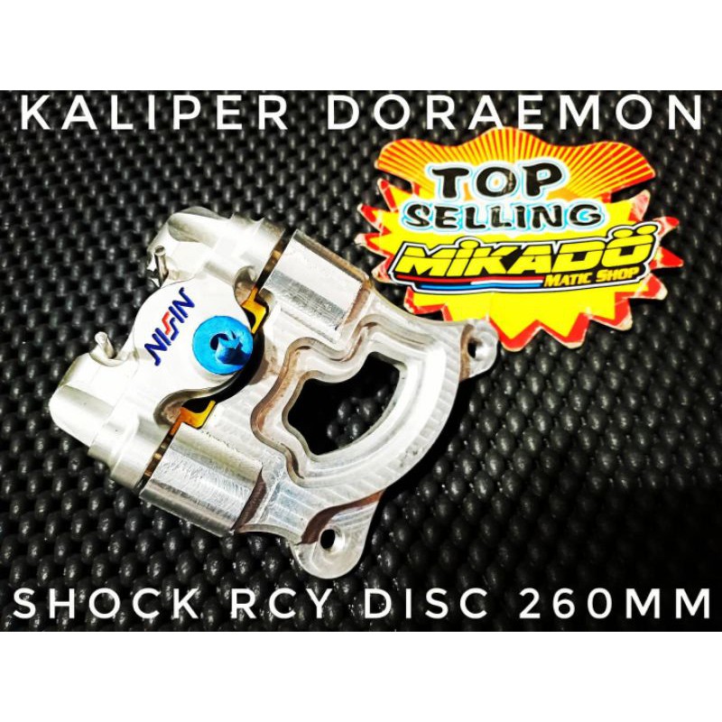 BRACKET KALIPER DORAEMON SHOCK RCY DISC 260MM BRAKET