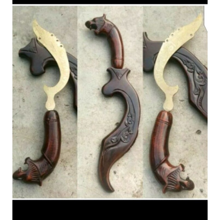 kujang kuningan rajah barang antik kujang