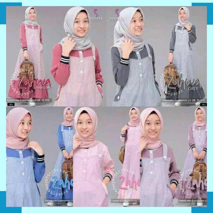 ORIGINAL SHOFIYA Gamis Zahwa by SHOFIYA abgremaja tanggung