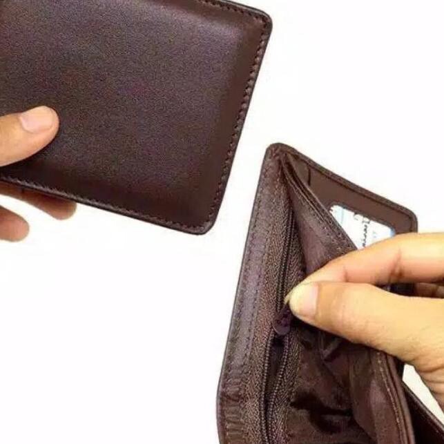 Dompet Kulit Pria Resleting / Sleting  Murah Dompet Pria Dompet Kulit Pria Dompet Pria Kulit Asli