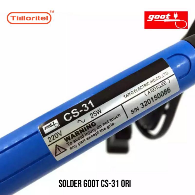 SOLDER GOOT CS-31 ORIGINAL