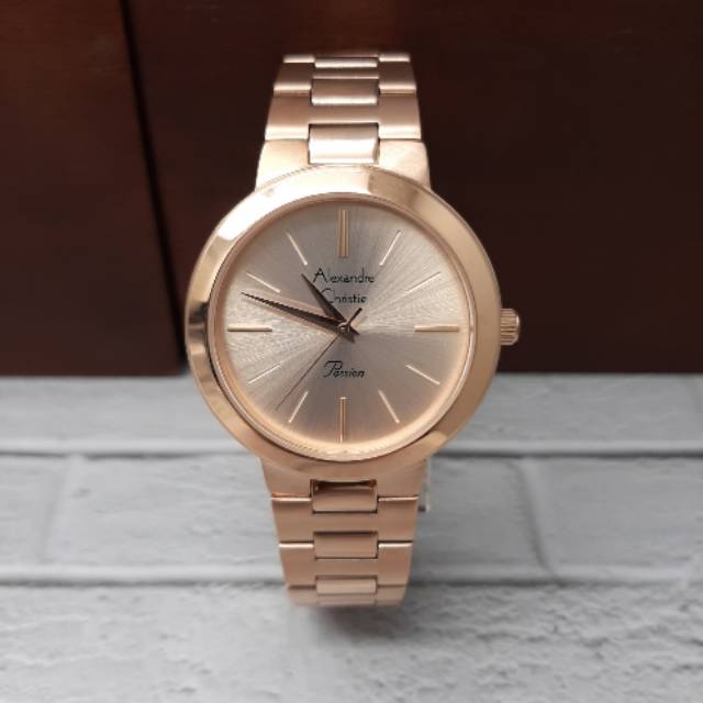 ALEXANDRE CHRISTIE WANITA AC 2838 LH ORIGINAL ( ROSEGOLD )