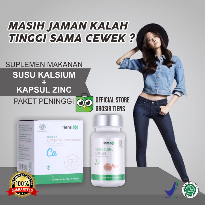 

Kesehatan - Peninggi Badan Susu Bubuk Kalsium Peninggi Dewasa 10 Hari