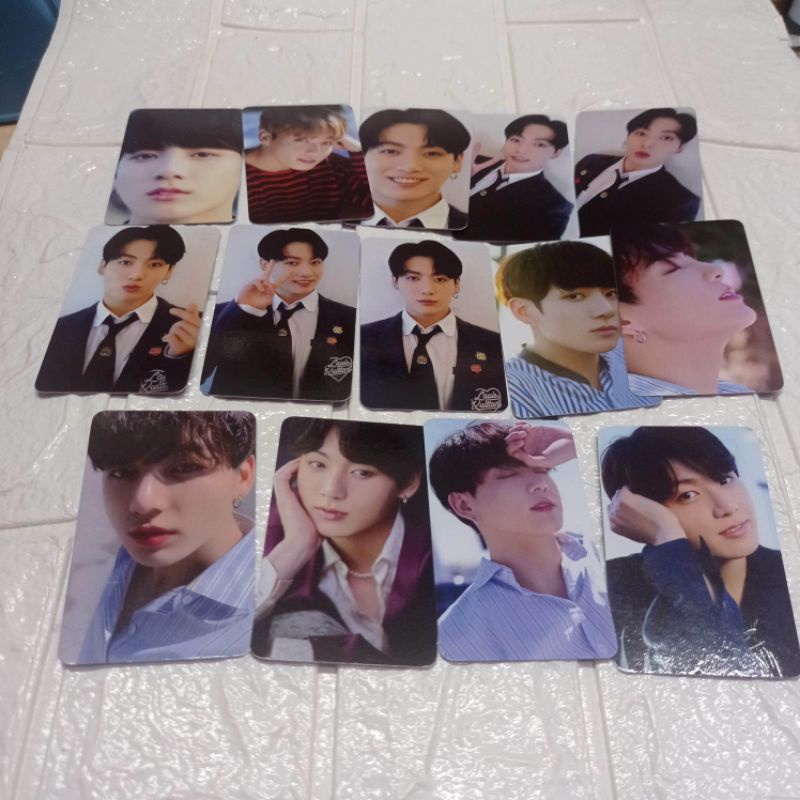 BTS DICON Jungkook PC/ Photocard Unofficial full set (14 PC)