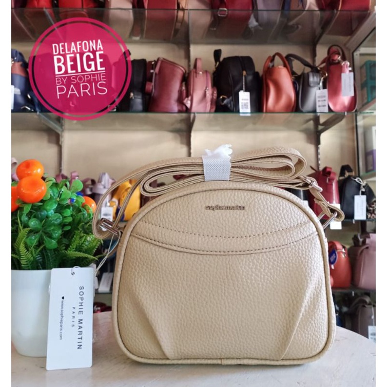 Tas Delafona Beige Sophie Paris Tas Shopie Martin Tas Murah Tas Remaja Tas Anak Tas Branded