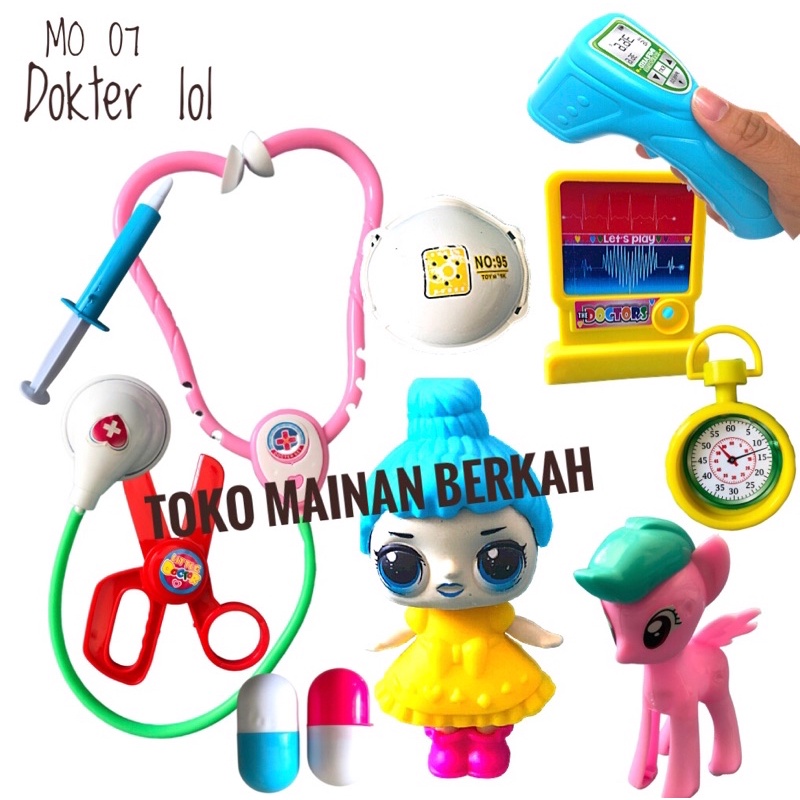MAINAN DOKTER DOKTERAN BONEKA LOL MURAH MERIAH