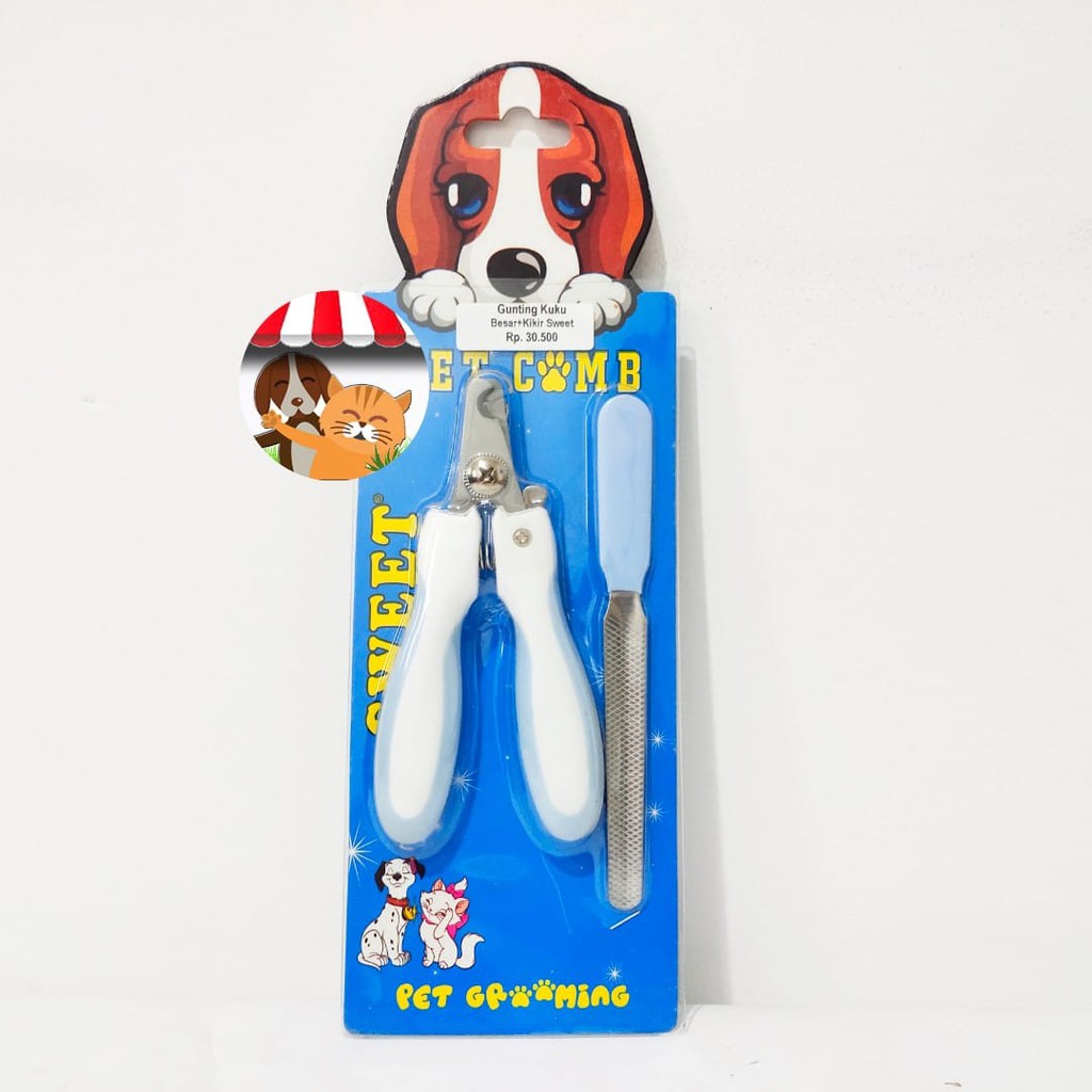 Gunting Kuku Kikir Kuku Anjing Kucing - Pet Nail Clipper