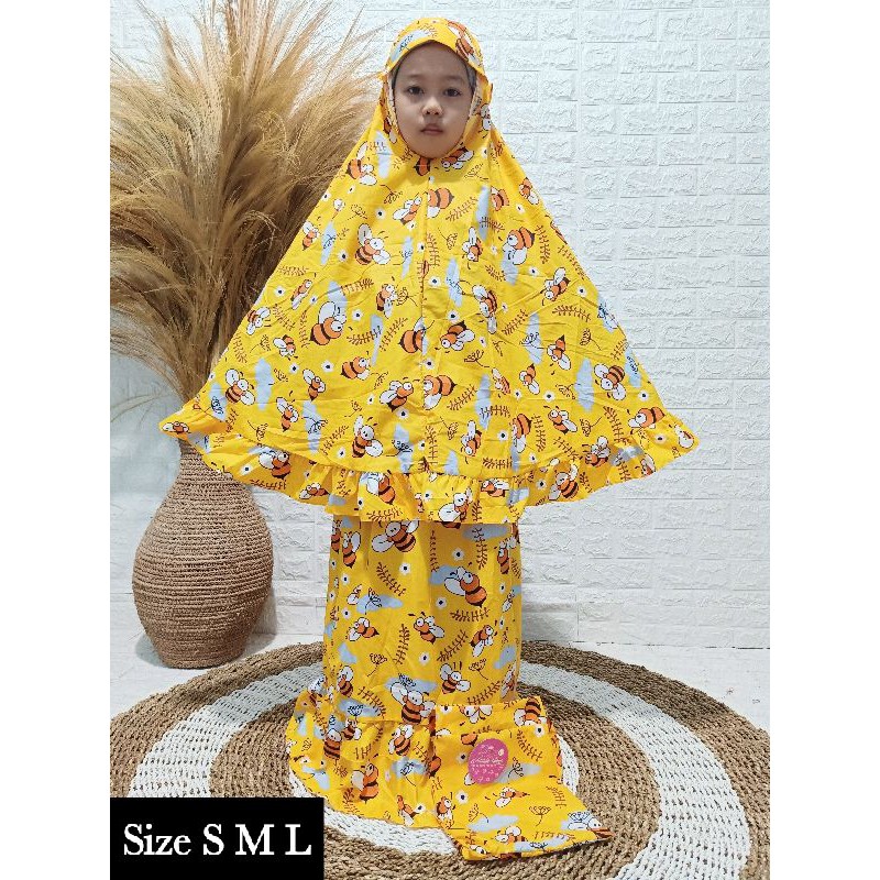 MUKENA ANAK KARAKTER MURAH MOTIF TERBARU BEST SELLER