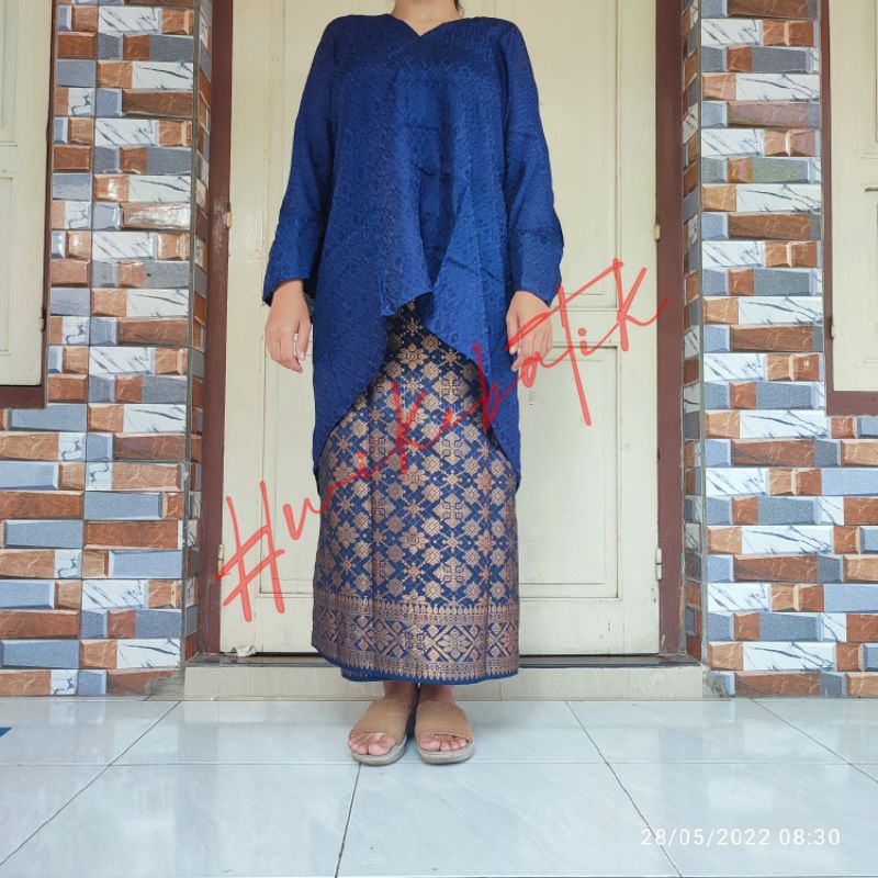 WIKE BATIK | PROMO BLOUSE BLUS KAFTAN TUNIK ARUNA VISCOSE | BATIK TRUSMI