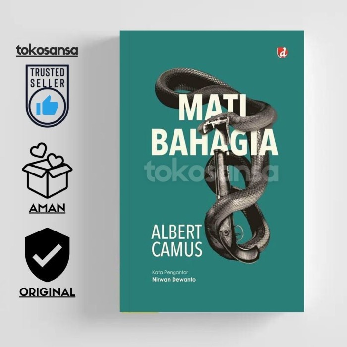 MATI BAHAGIA - Albert Camus - ORIGINAL BOOK
