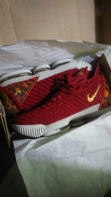 lebron 16 low red