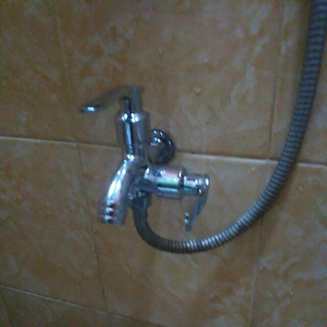 Kran Cabang Stanlis, Kran Double, Kran Air, Perlengkapan Kamar Mandi Dan Shower
