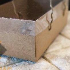 

֍ Box Kraft Mika + tali (23x12x7,5cm) - per 10pcs ❅