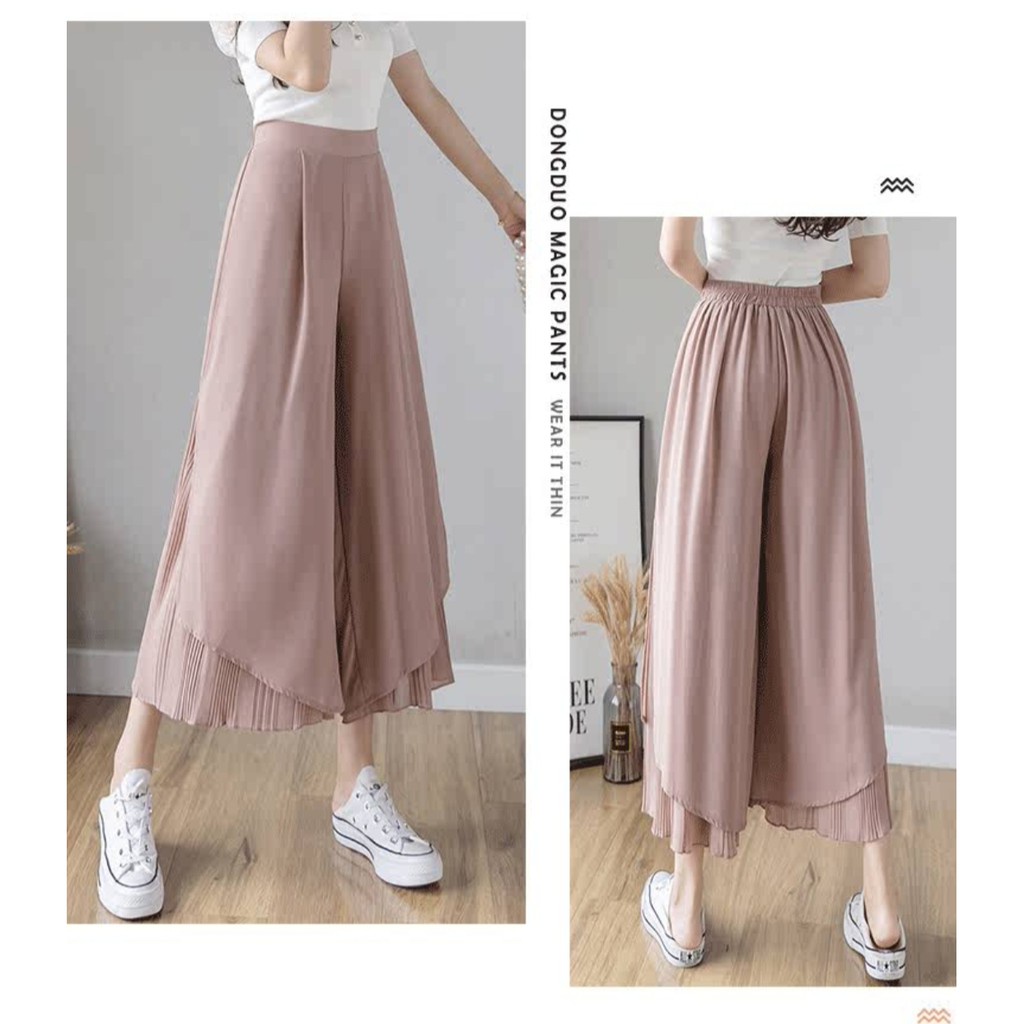 JXPLORE  DRESS BLOUSE IMPORT KOREA Hazel Cullote Import 1432 3M