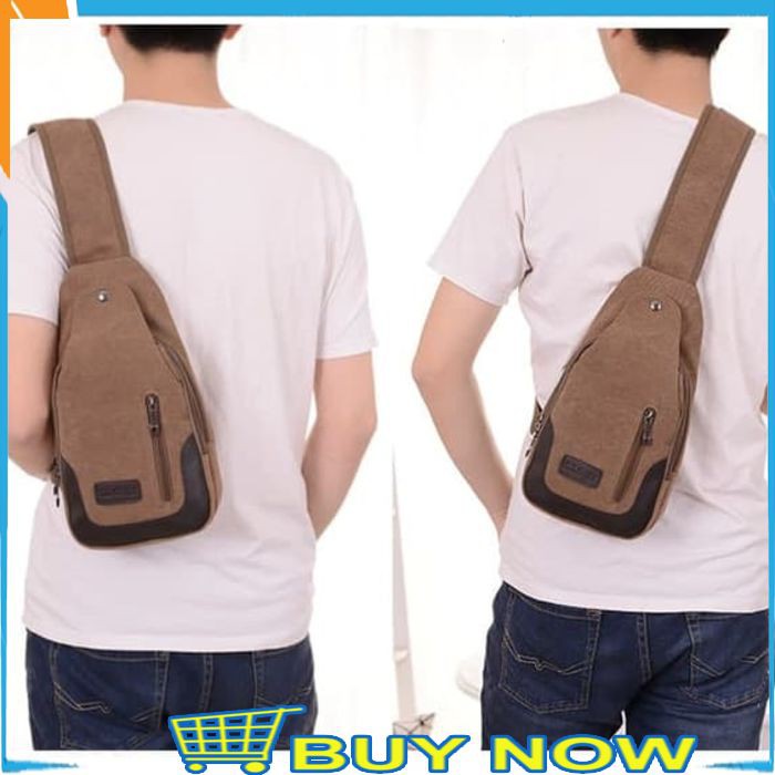 Waistbag Pria Bodypack Bag Tas Selempang Pria Men Sling Shoulder Bag Tas Slempang RZ 253