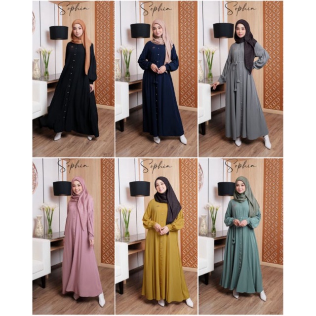 SOPHIA DRESS ORIGINAL ADEN HIJAB