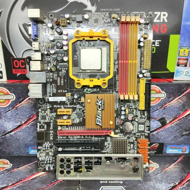Motherboard AMD ECS AM2+ Dan Processor Athlon II X2 270
