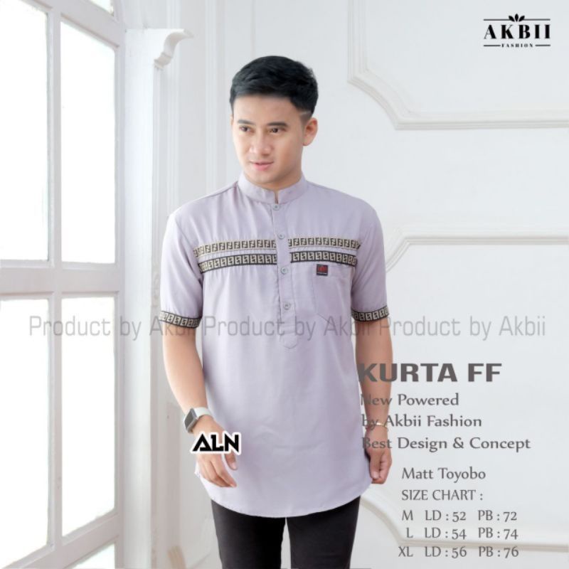 Koko kurta toyoba lengan pendek matt rayon