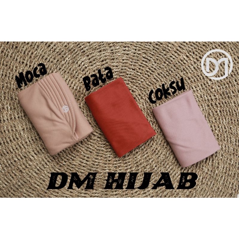 Jilbab kaos TC/DK/KH/PE kerudung instan hijab instant - hijab bergo - ukuran XL -DM hijab- hijab instant murah - hijab-6