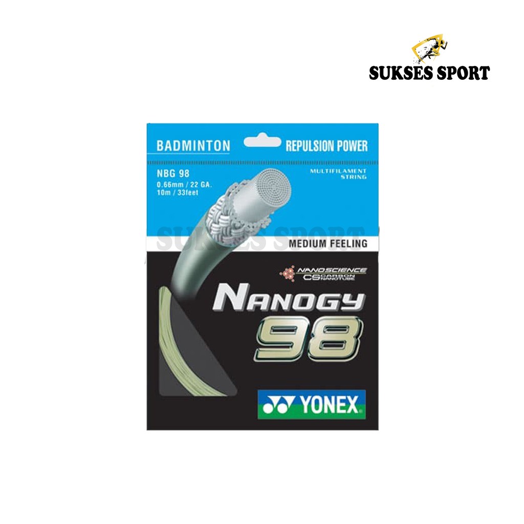SENAR BADMINTON YONEX NANOGY 98 SP  ORIGINAL