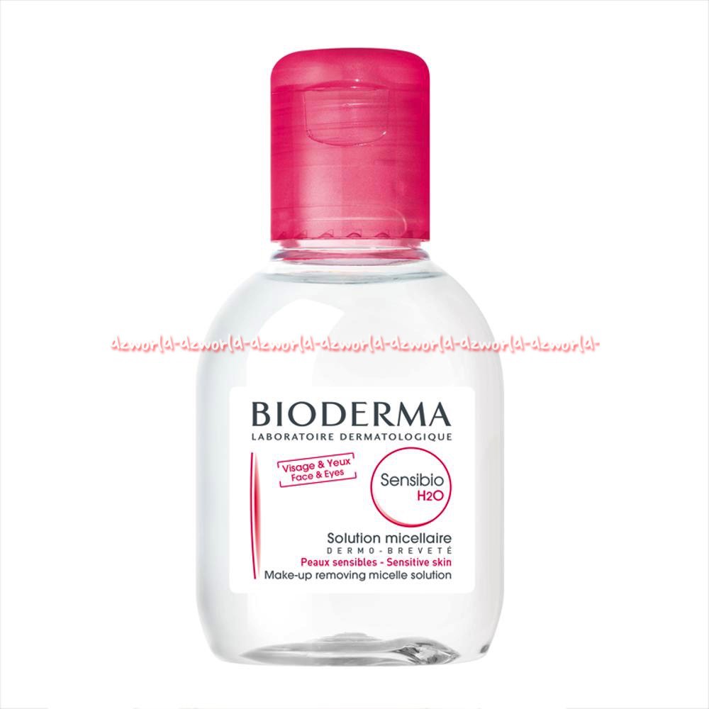 Bioderma Sensibio h2o 100ml untuk membersihkan dan menghapus make-up dari kulit sensitif