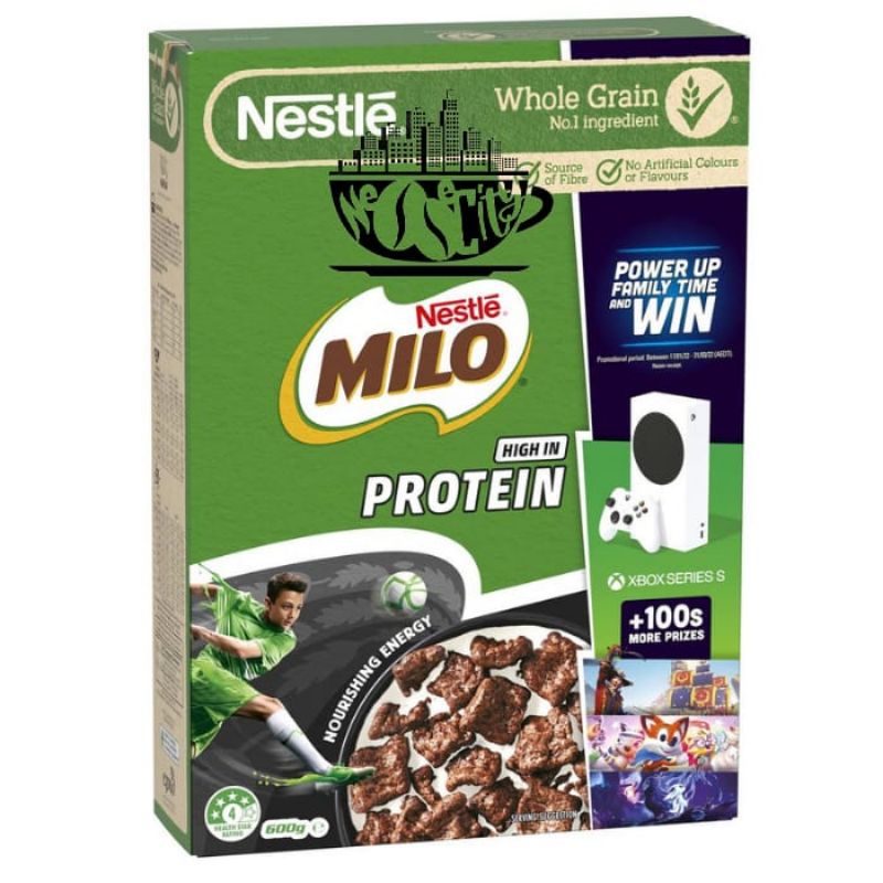 Jual Nestle Milo High In Protein Breakfast Cereal 600g (Original Australia) Shopee Indonesia