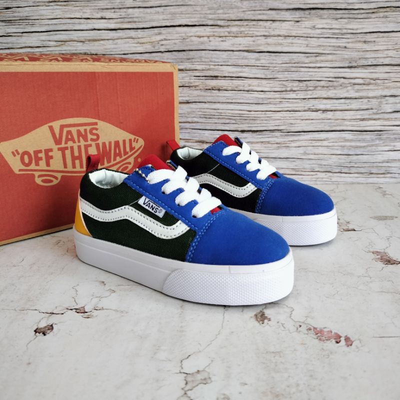 SEPATU ANAK VANS OLDSKOOL TALI MARIO PREMIUM HIGH QUALITY SEPATU ANAK LAKI LAKI KADO KIDS