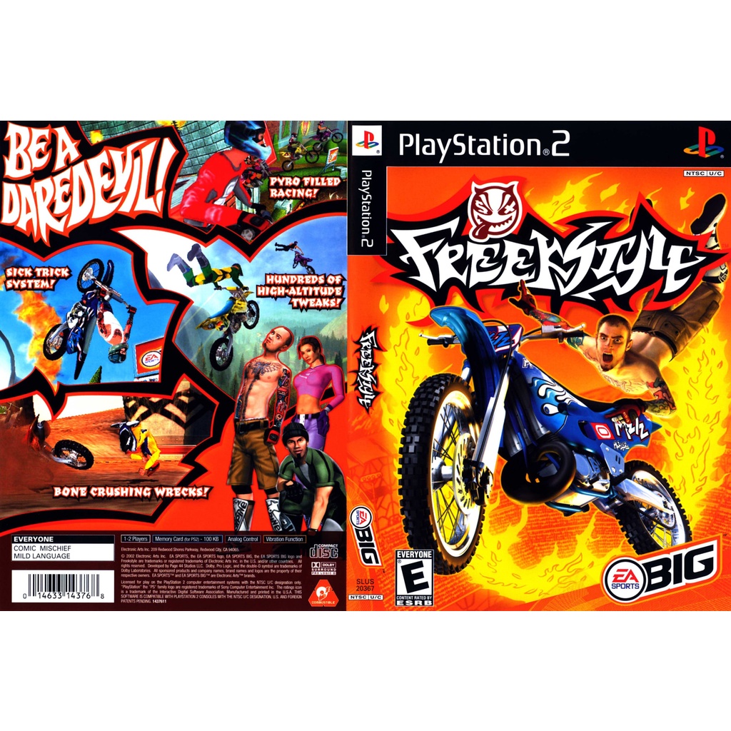 Kaset Ps2 Game Freek style