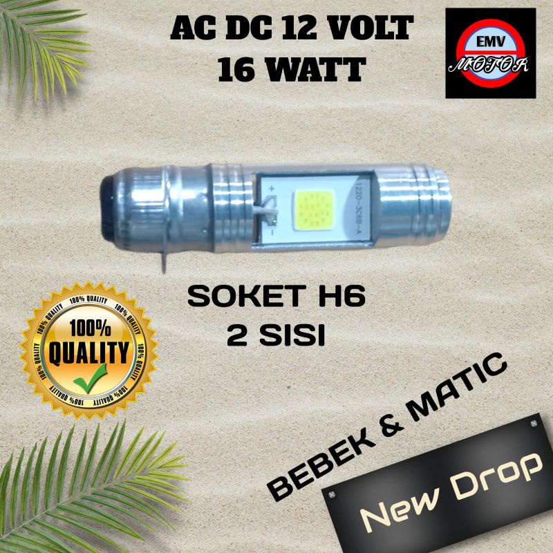 lampu depan led khusus motor bebek dan matic super terang