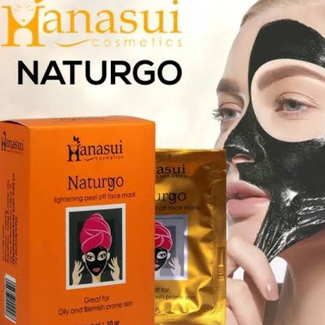 Hanasui Naturgo Face Mask Sachet / Hanasui Naturgo Masker Lumpur Wajah