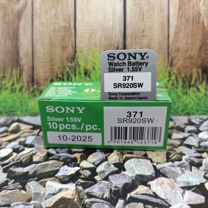 Baterai Jam Tangan Casio AW-90H AW 90H Sony Type 371 SR920SW Original