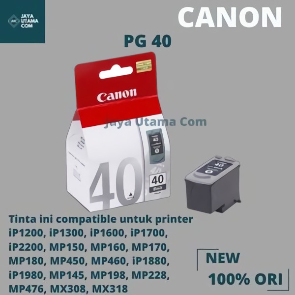 Tinta Canon PG 40 Black Original