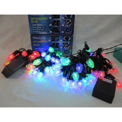 MUXINDO Lampu Natal LED Buah Pineal/Lampu Hias Buah Pineal 40 LED