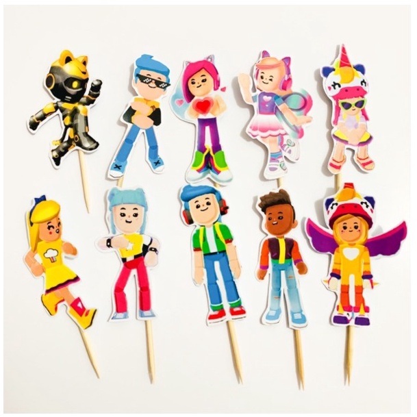 Topper Cupcake Birthday Hiasan Kue Ulang Tahun PK XD