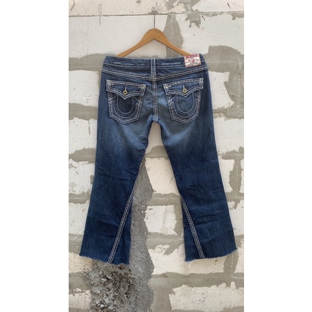 True Religion Denim Jeans Pants / True Religion Second Preloved Bekas / Denim Pants / Celana True Re