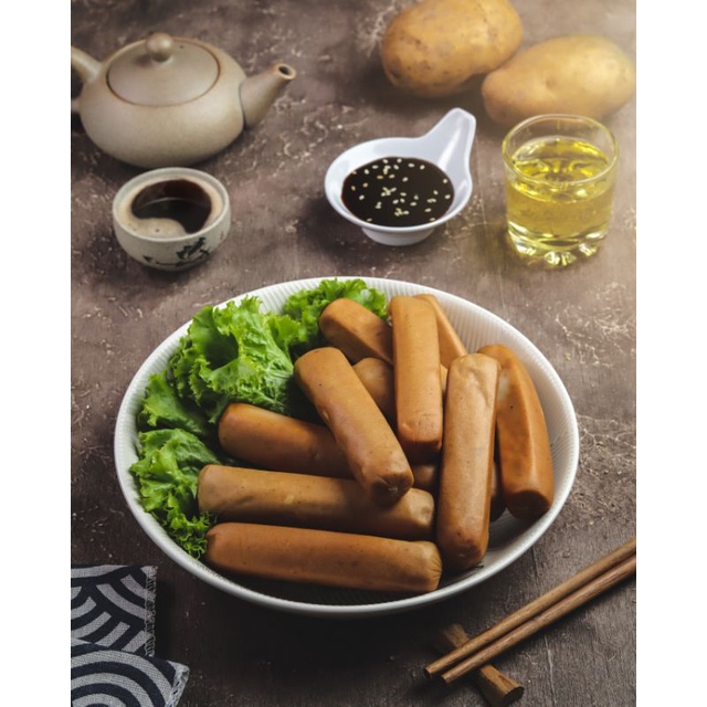 

Beef Sausages with Cheese (no-pengawet, no MSG)