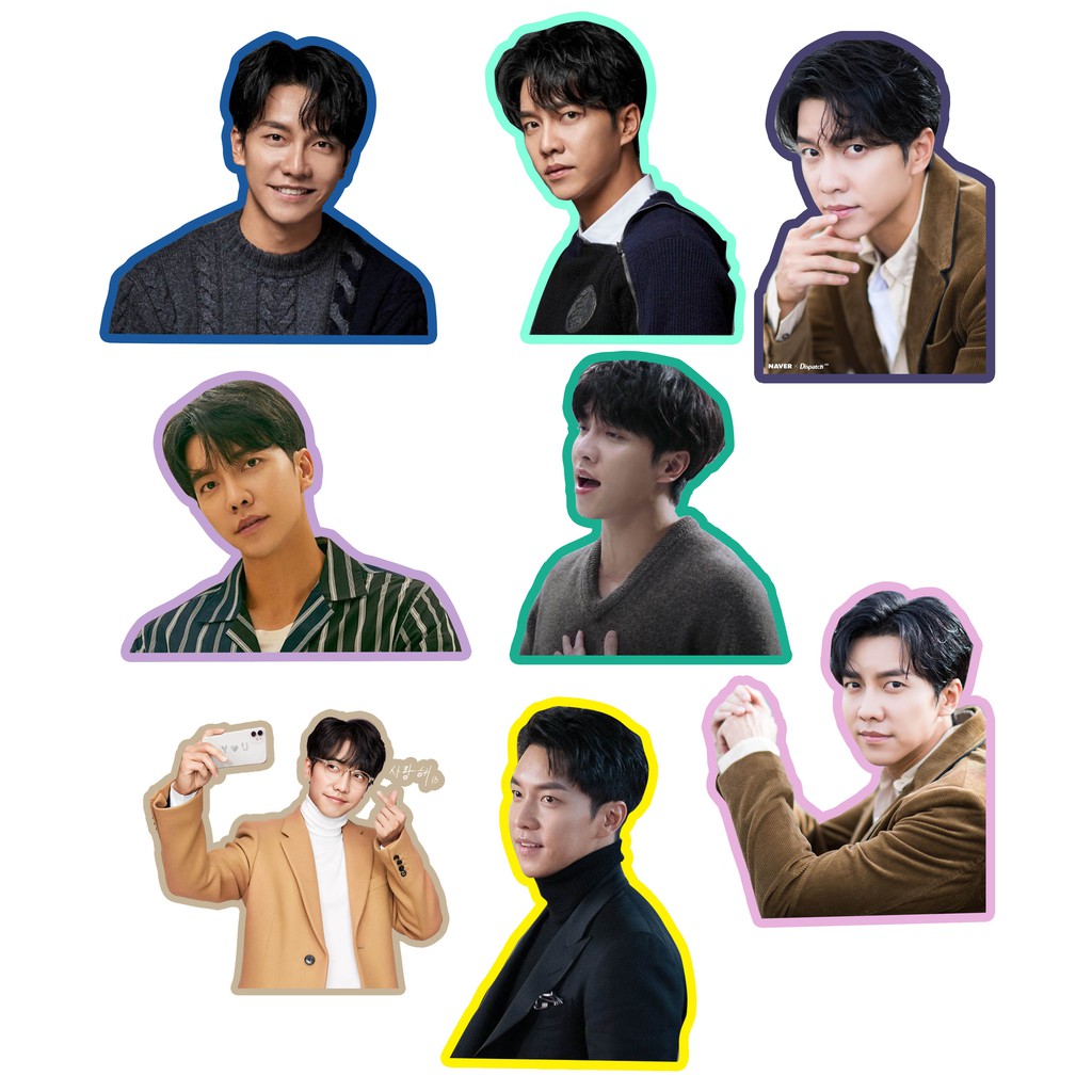 Stiker Lee Seung Gi Sticker Pack Polaroid