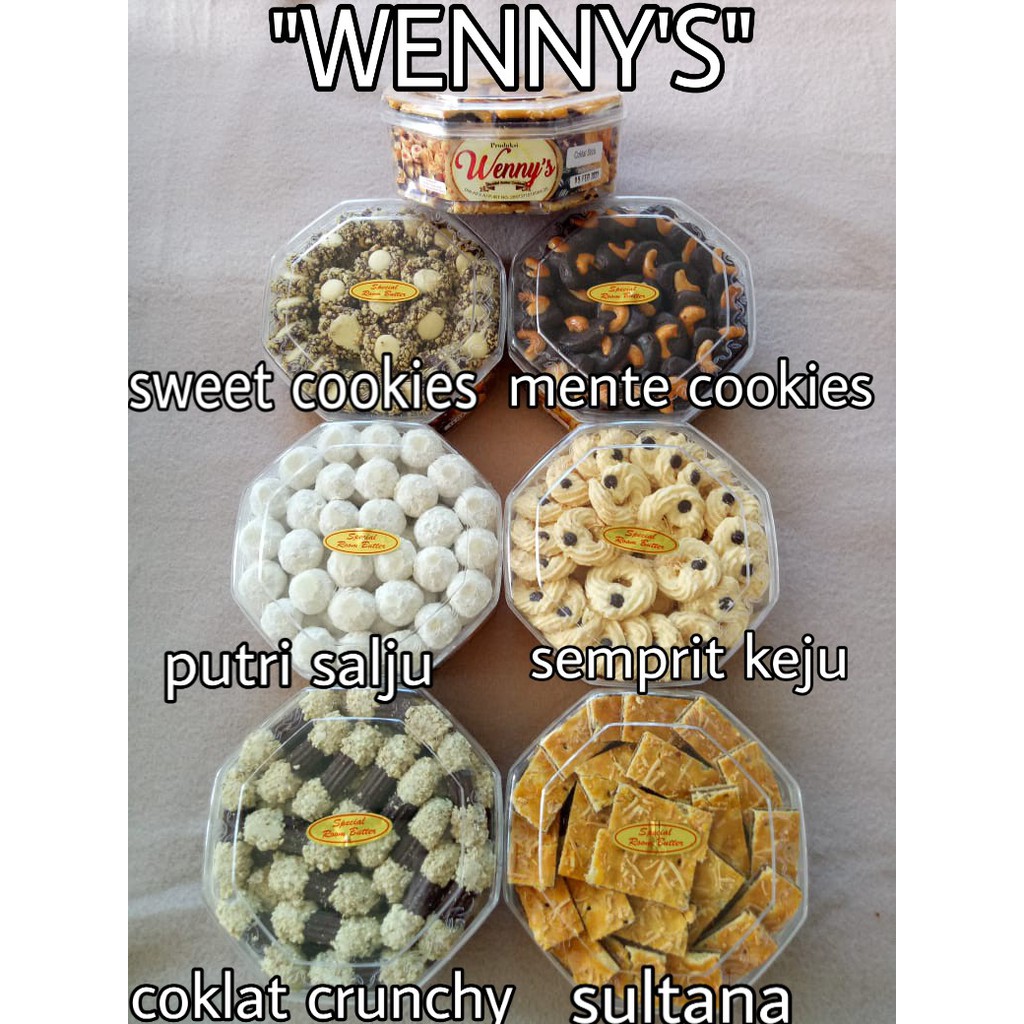 Kue Kering Premium / Kue Natal Premium / Kue Lebaran Premium WENNY'S