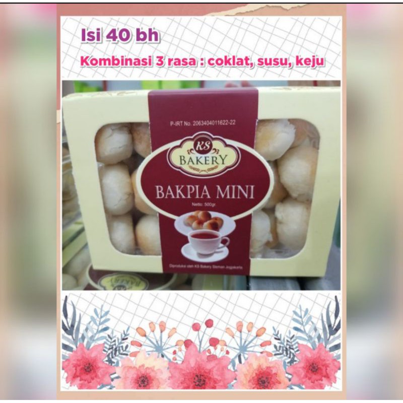 

Bakpia Mini Kurniasari isi 40bh