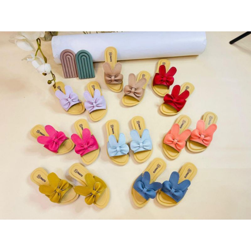 SANDAL ANAK PEREMPUAN / CEWEK SANDAL KULIT ANAK PEREMPUAN ASLI SUKAREGANG GARUT