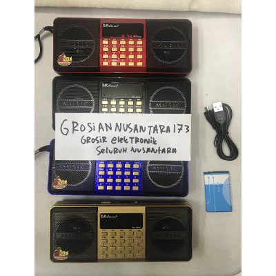 Promo Speaker Rolinson RL 4028 Radio USB Micro SD Murotal ada tombol repet Limited