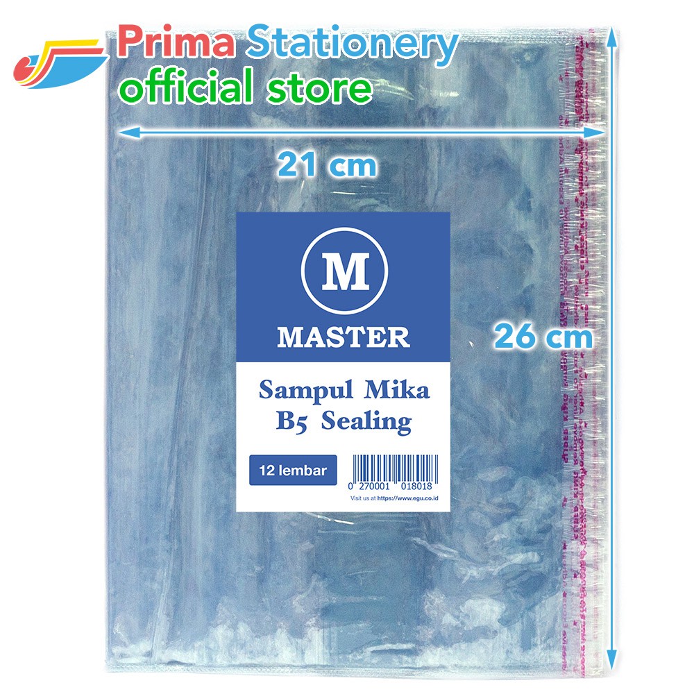 

Master Sampul Buku Mika Boxy Sealing - Plastik Book Cover