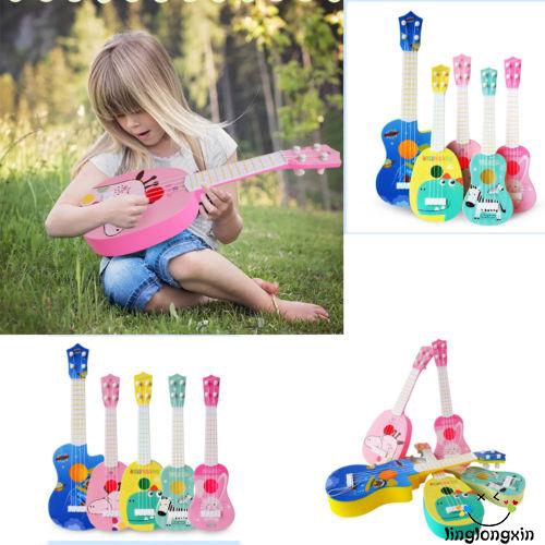 Mainan Gitar Kecil Bentuk Hewan Lucu untuk Edukasi Musik Instrumen Anak