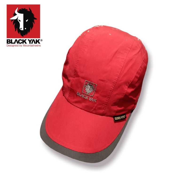 TOPI BLACK YAK GORE-TEX SECOND ORIGINAL ~ PRELOVED THRIFT TOPI GUNUNG ANTI AIR BEKAS ULTRALIGHT OUTD