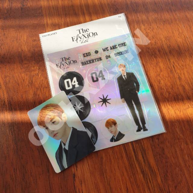 BAEKHYUN Elyxion Deco Sticker Set