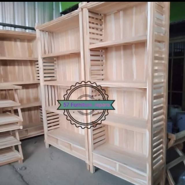 Rak Tempat Buku/Berkas di Kantor Minimalis Rak Boneka/Tas Mentahan