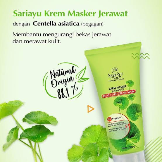 SARIAYU KREM MASKER JERAWAT 100Gr - ORIGINAL