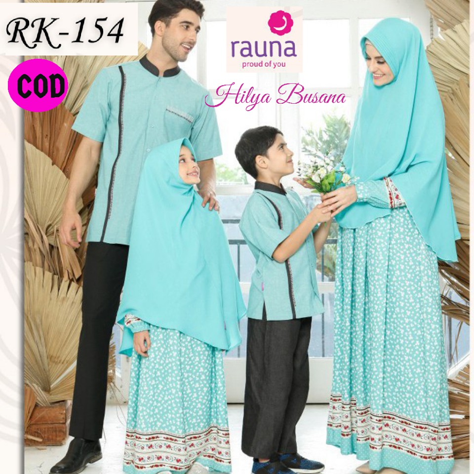 Busana Muslim Couple Keluarga / Rauna RK-154 / Fashion Muslim