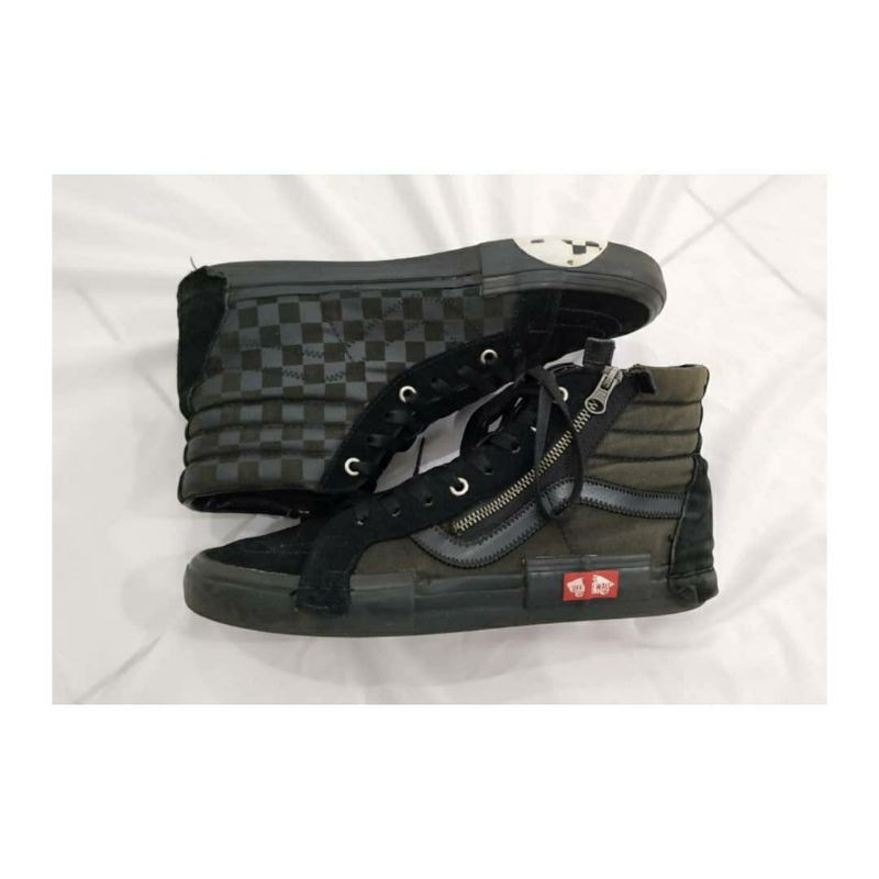 vans high cut and paste