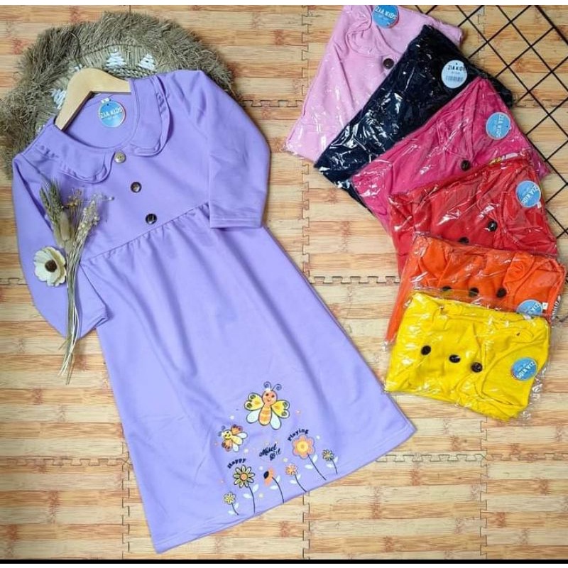Gamis midi anak Gamis anak perempuan Gamis midi terkinifz